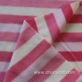 100 Polyester Customized Color Soft and Stretchy Stripes Pattern Aop Polar Fleece Fabric for Clothing